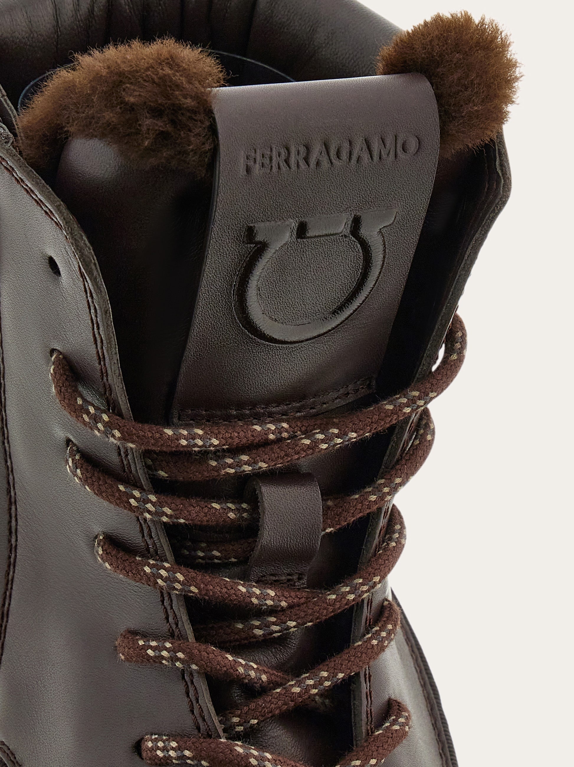 Combat boot with maxi-tongue - 6