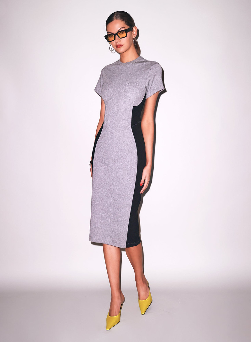 Terry Underbust Midi Dress 4
