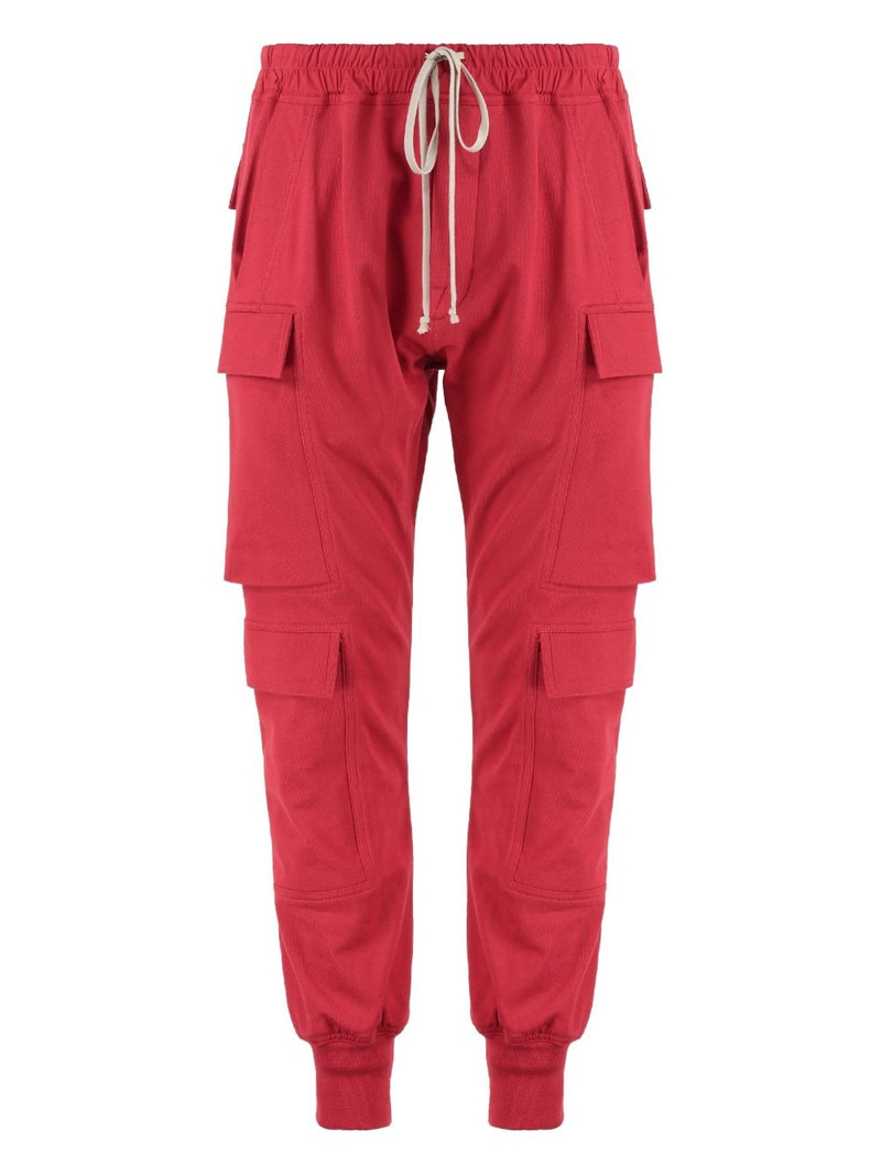 cargo pocket drawstring trousers 1