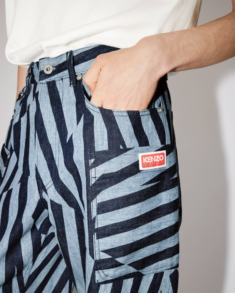 KENZO Dazzle Stripe cargo jeans 8