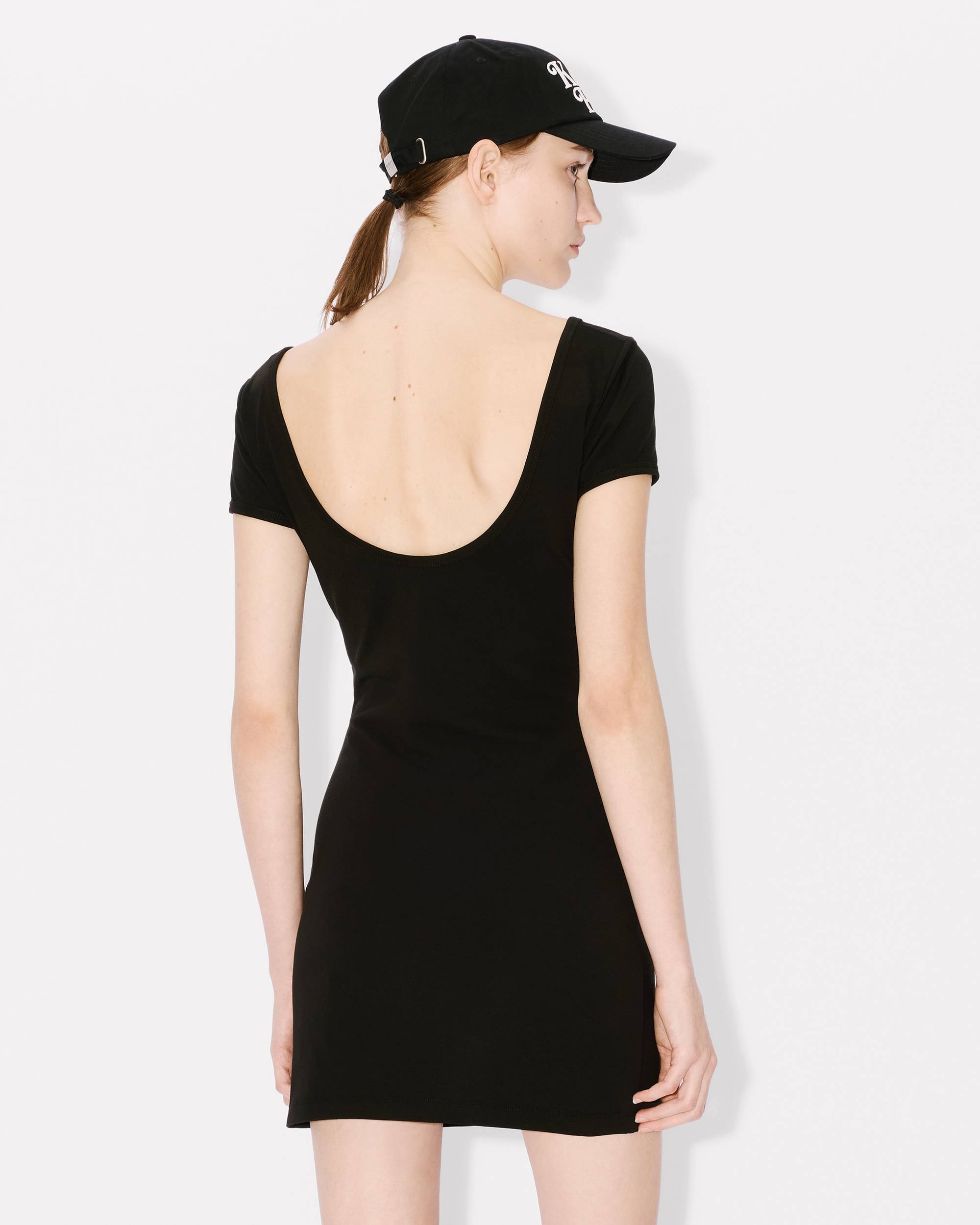 'Boke Flower 2.0' embroidered backless mini dress - 3