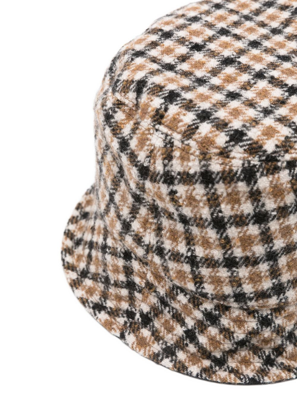 checked bucket hat - 2
