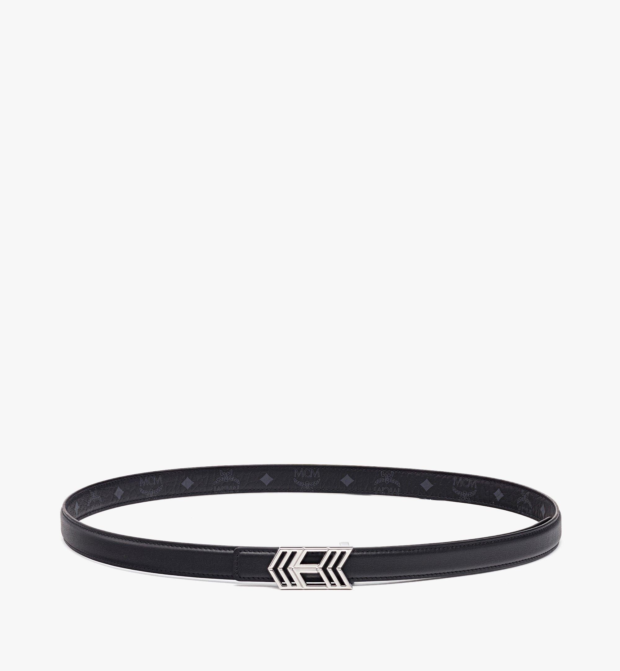 MCM Tech Reversible Belt in Embossed Leather - 3