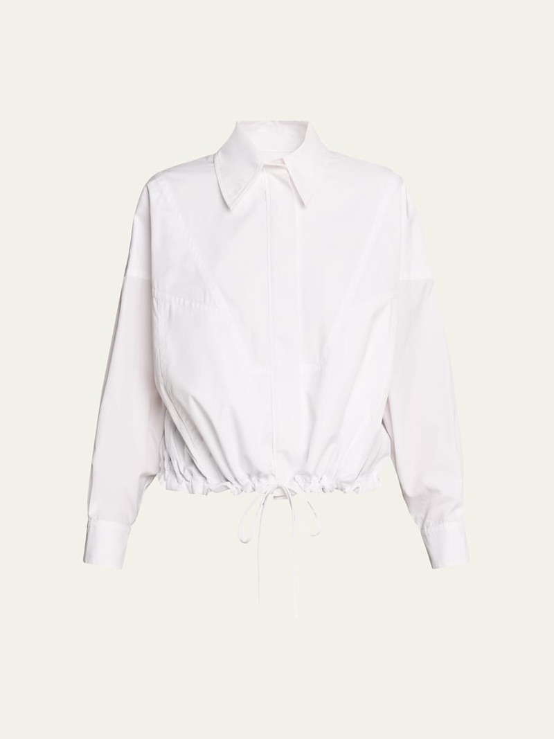 Poplin Sporty Bomber Jacket 1