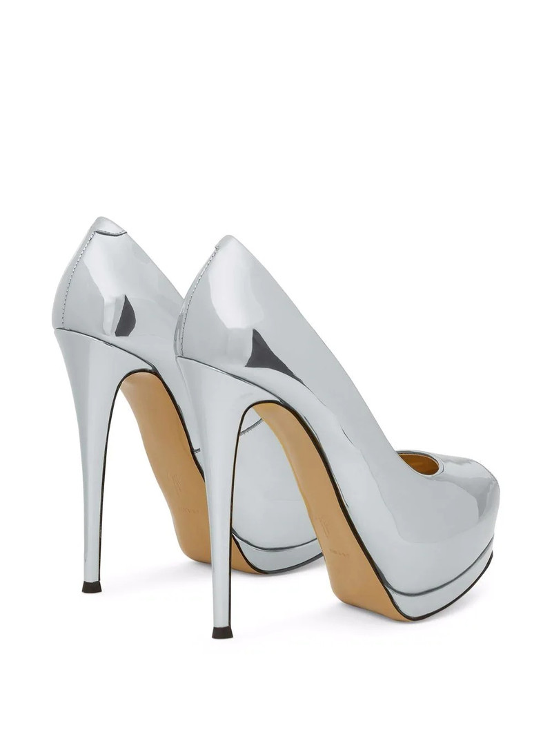 Sharon 130mm peep-toe pumps 3