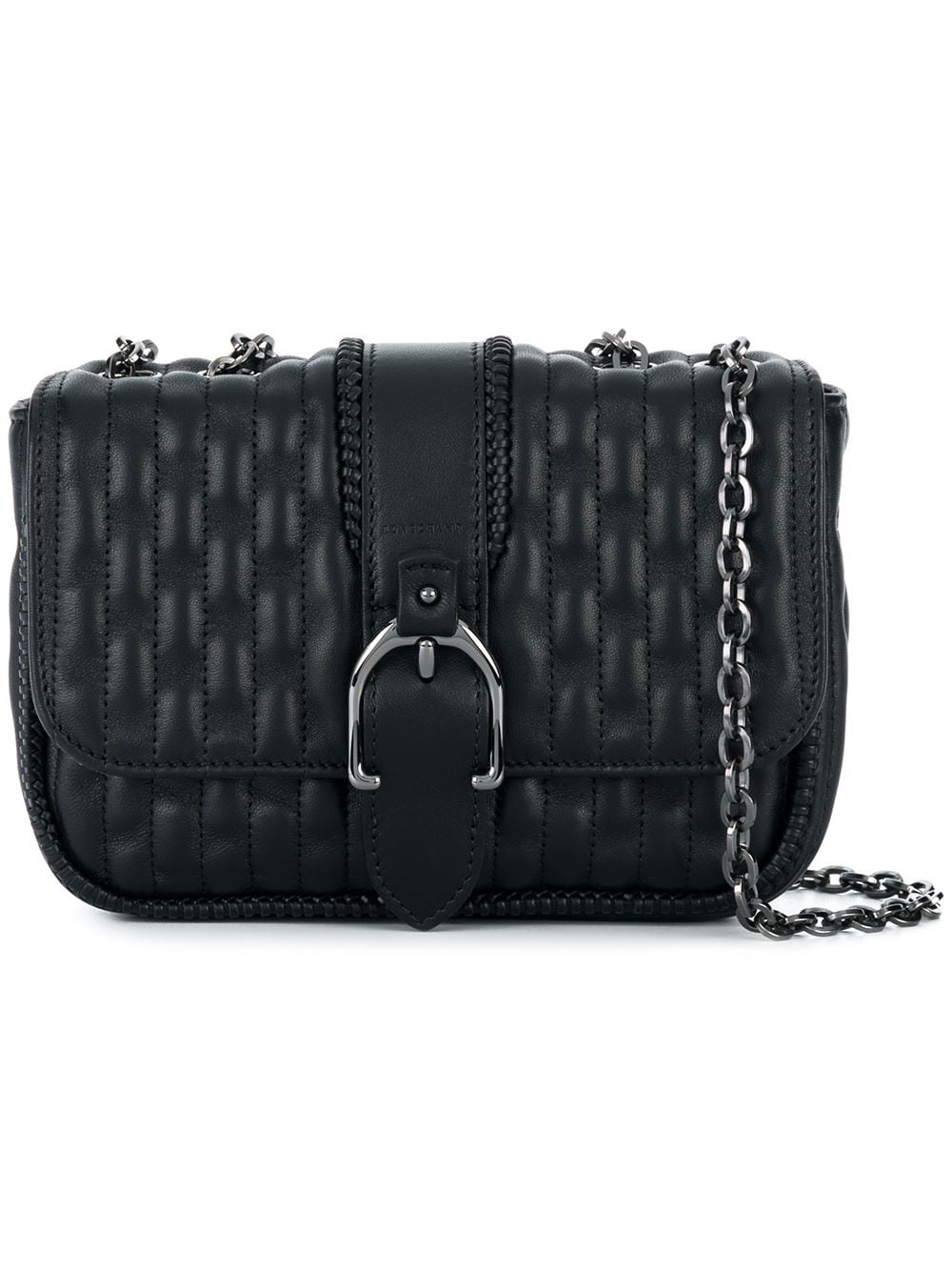 quilted chain strap shoulder bag - 1