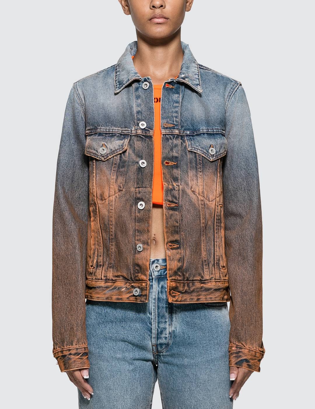 Degrade Denim Jacket - 1