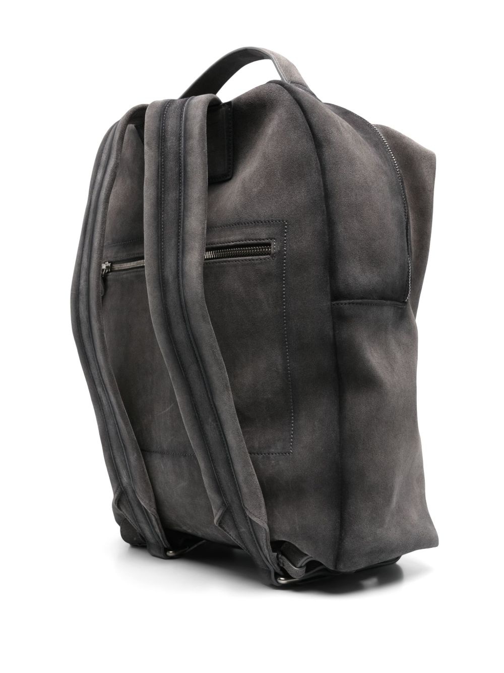 suede backpack - 2
