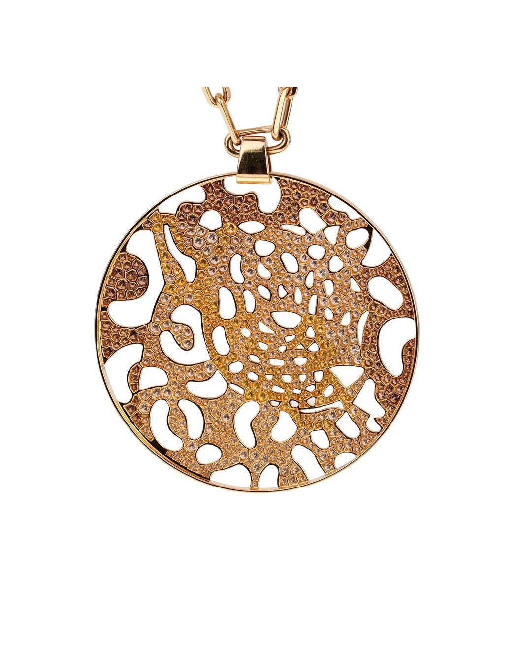 Cartier 18K 16.00 ct. tw. Diamond Panthere Openwork Limited Edition Necklace (Authentic Pre-Owned) - 3