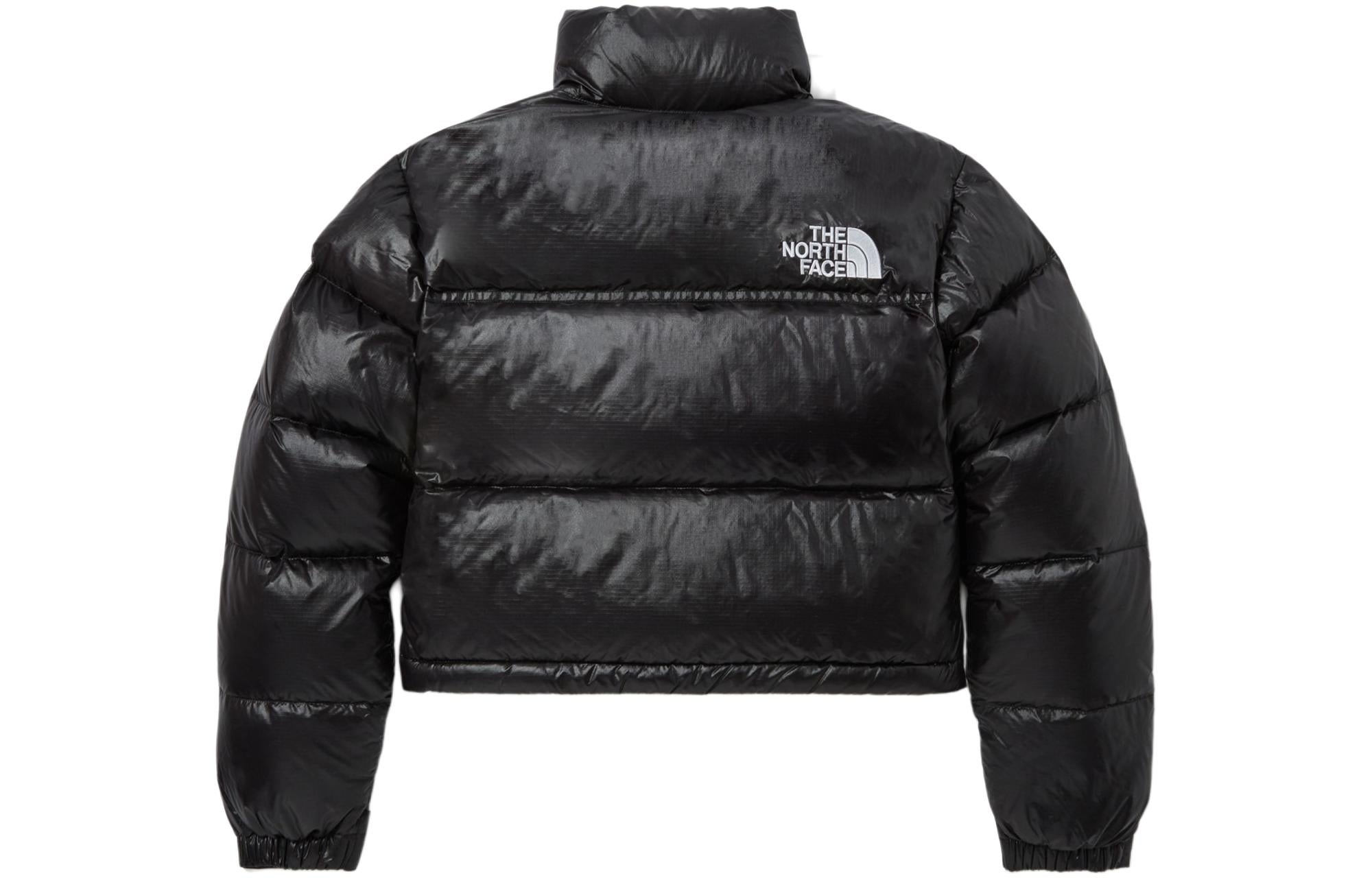 (WMNS) THE NORTH FACE Nuptse Short Jacket 'Black' NJ1DQ86A - 3