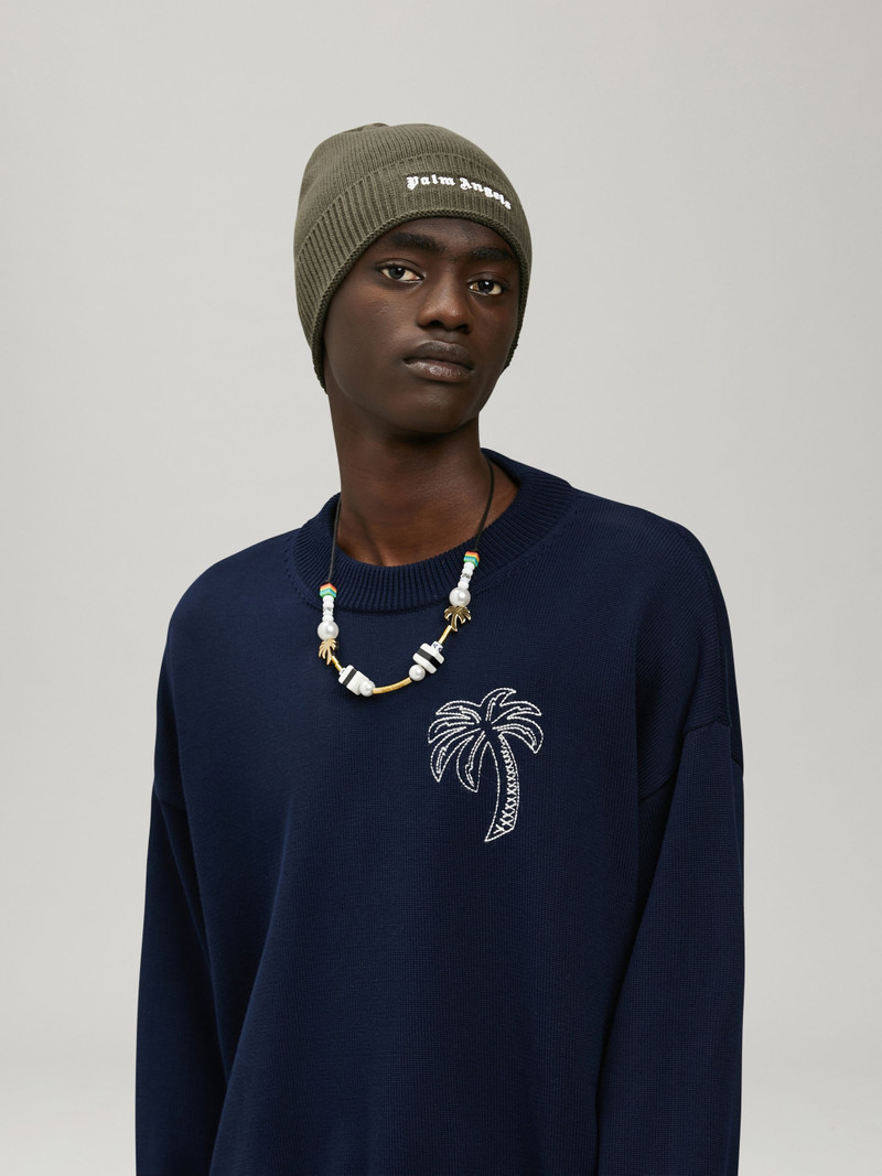 Palm Angels LOGO BEANIE outlook