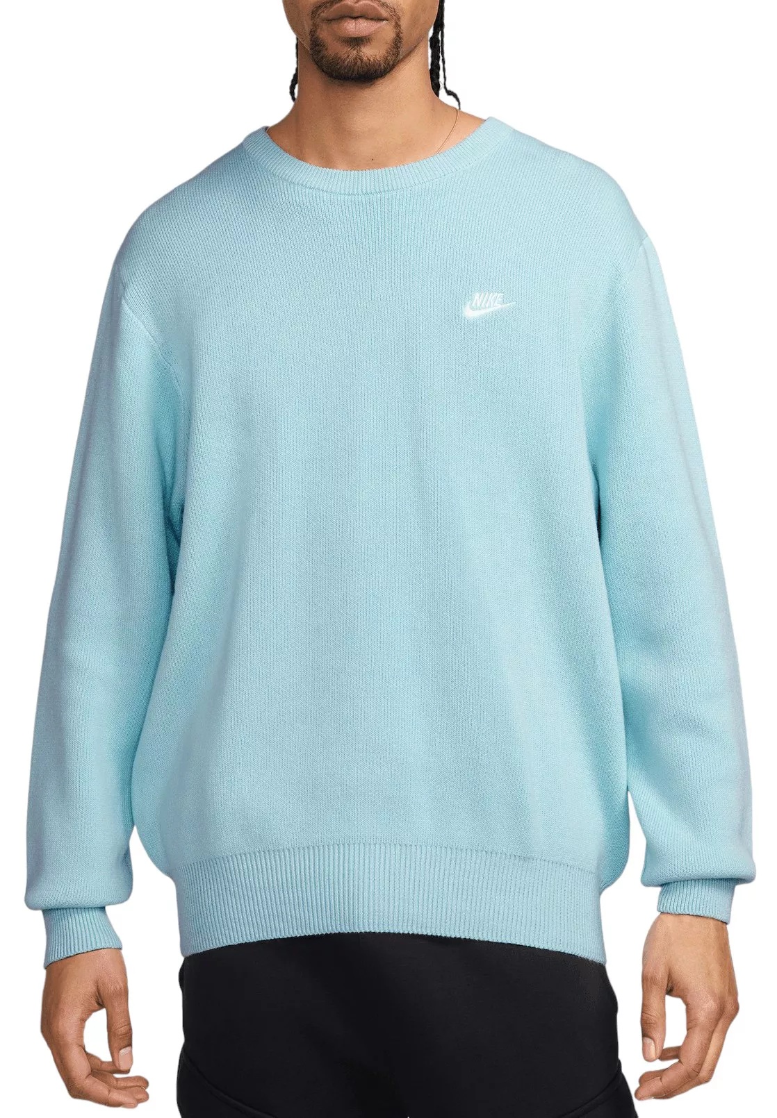 Nike Men's Club Crewneck Sweater - 1