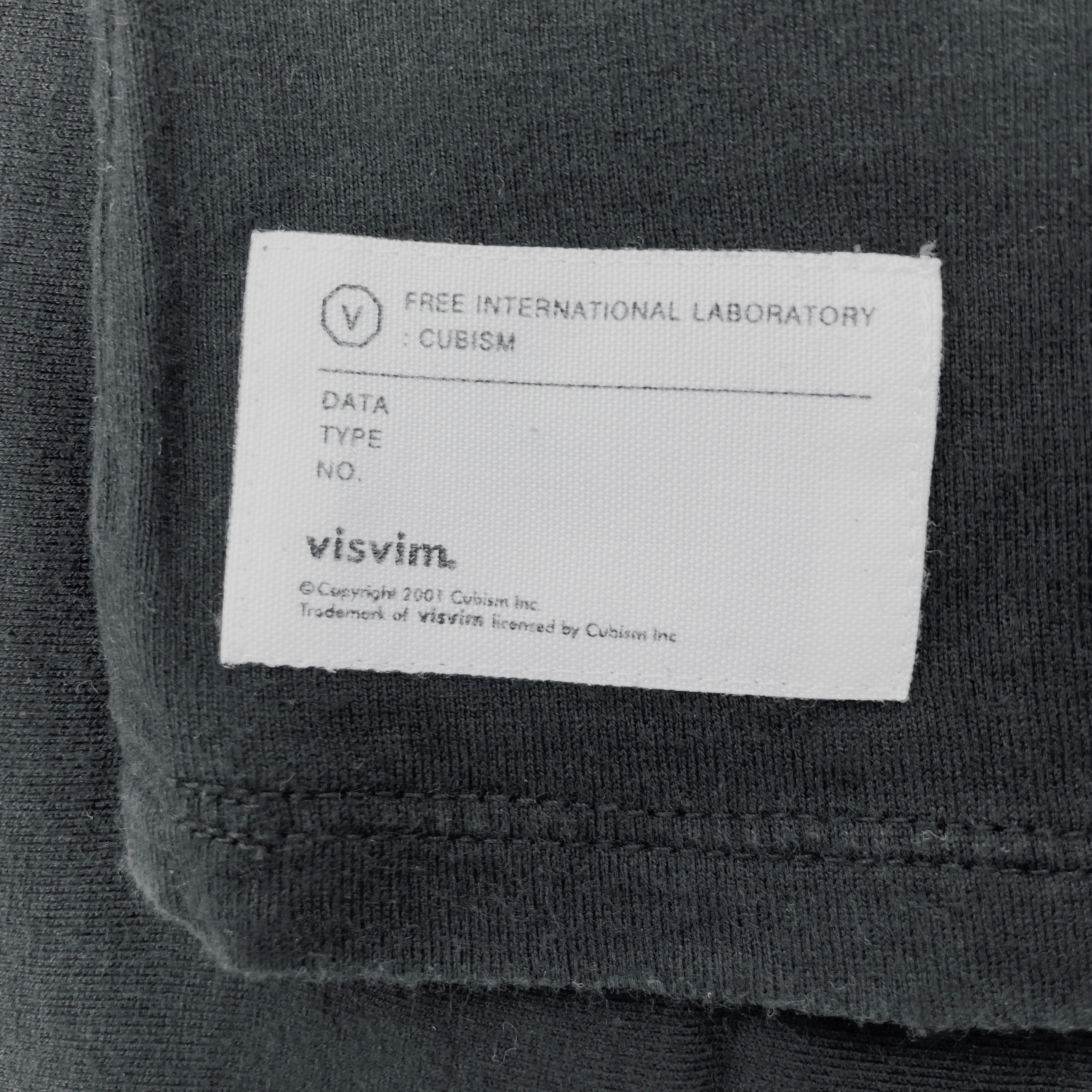 Visvim Velour Detail T-Shirt - Black - 6