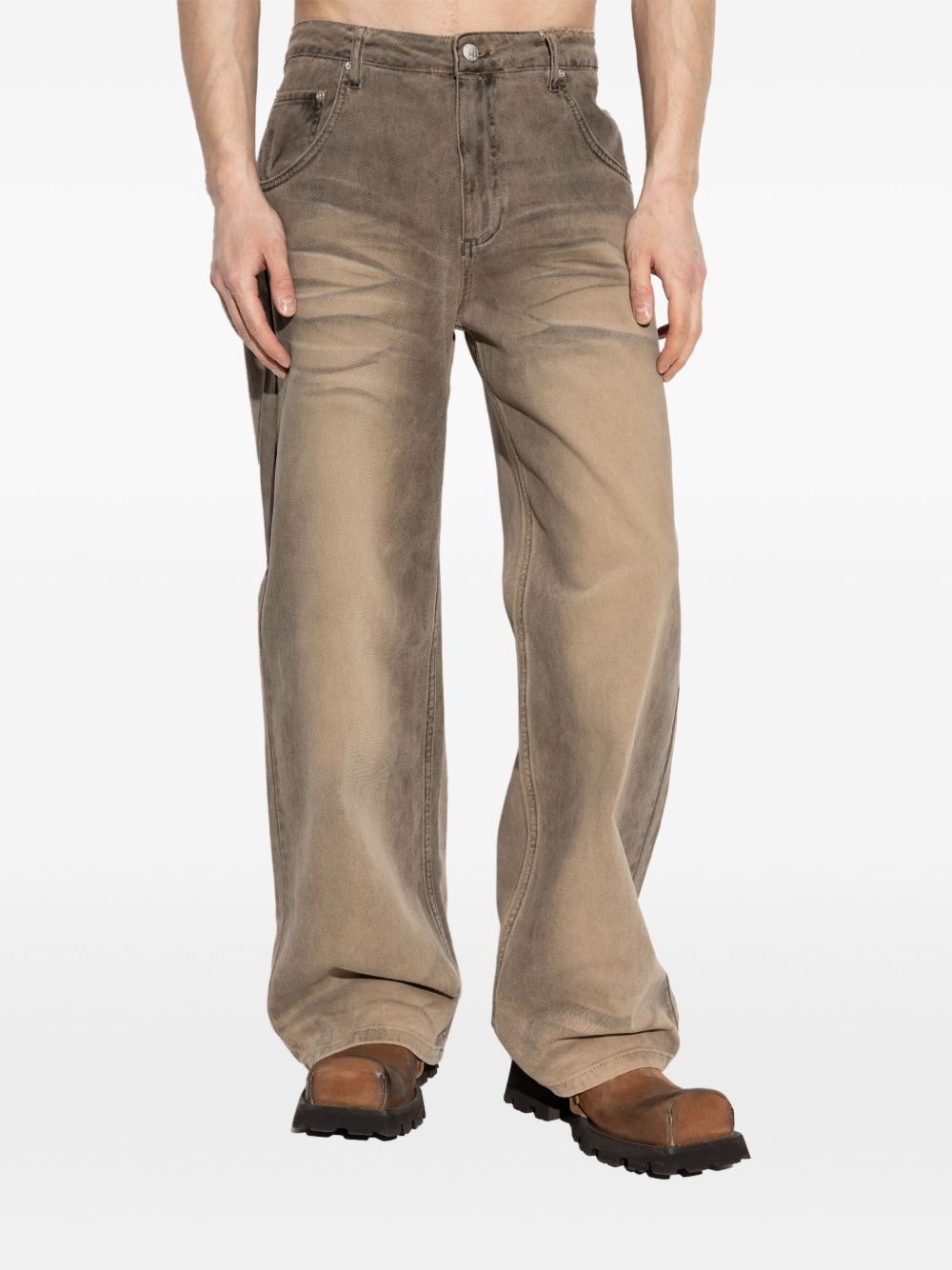 wide-leg jeans - 3