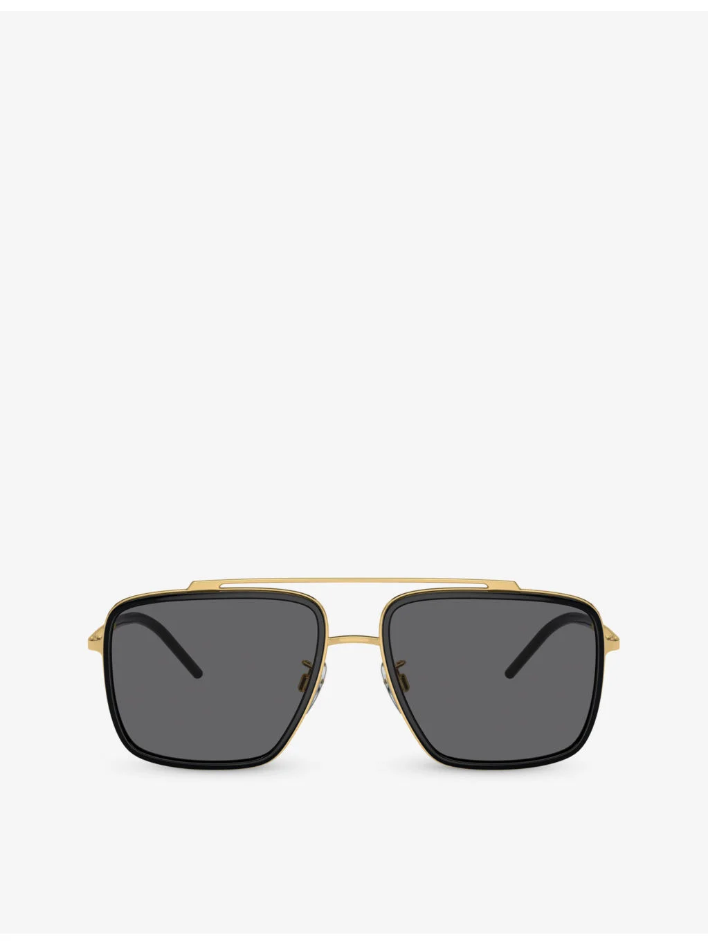 DG2220 square-frame metal sunglasses - 1