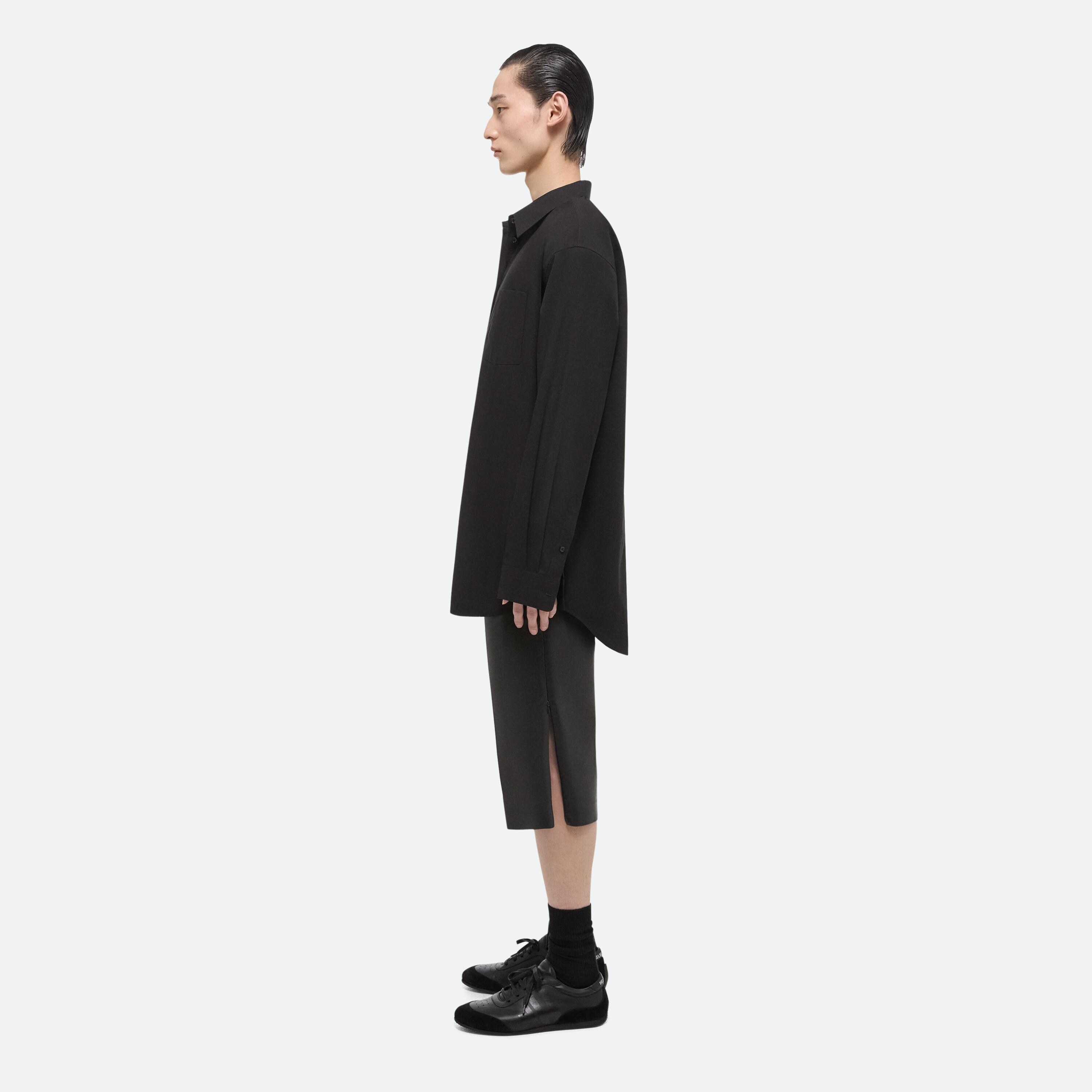OVERSIZED SHIRT SOFT BROAD POPLIN - 6