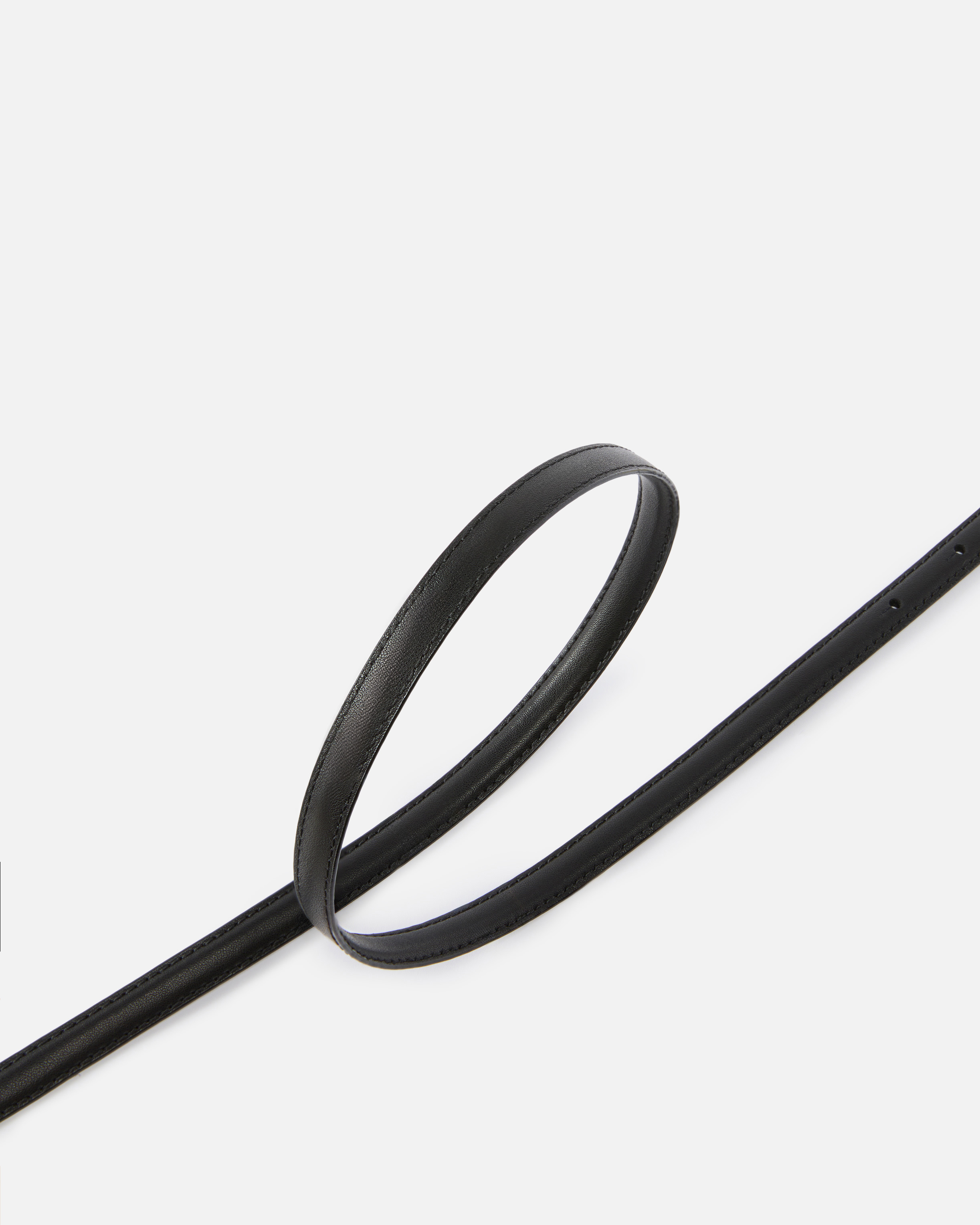 THIN LEATHER BELT 1 CM - 4