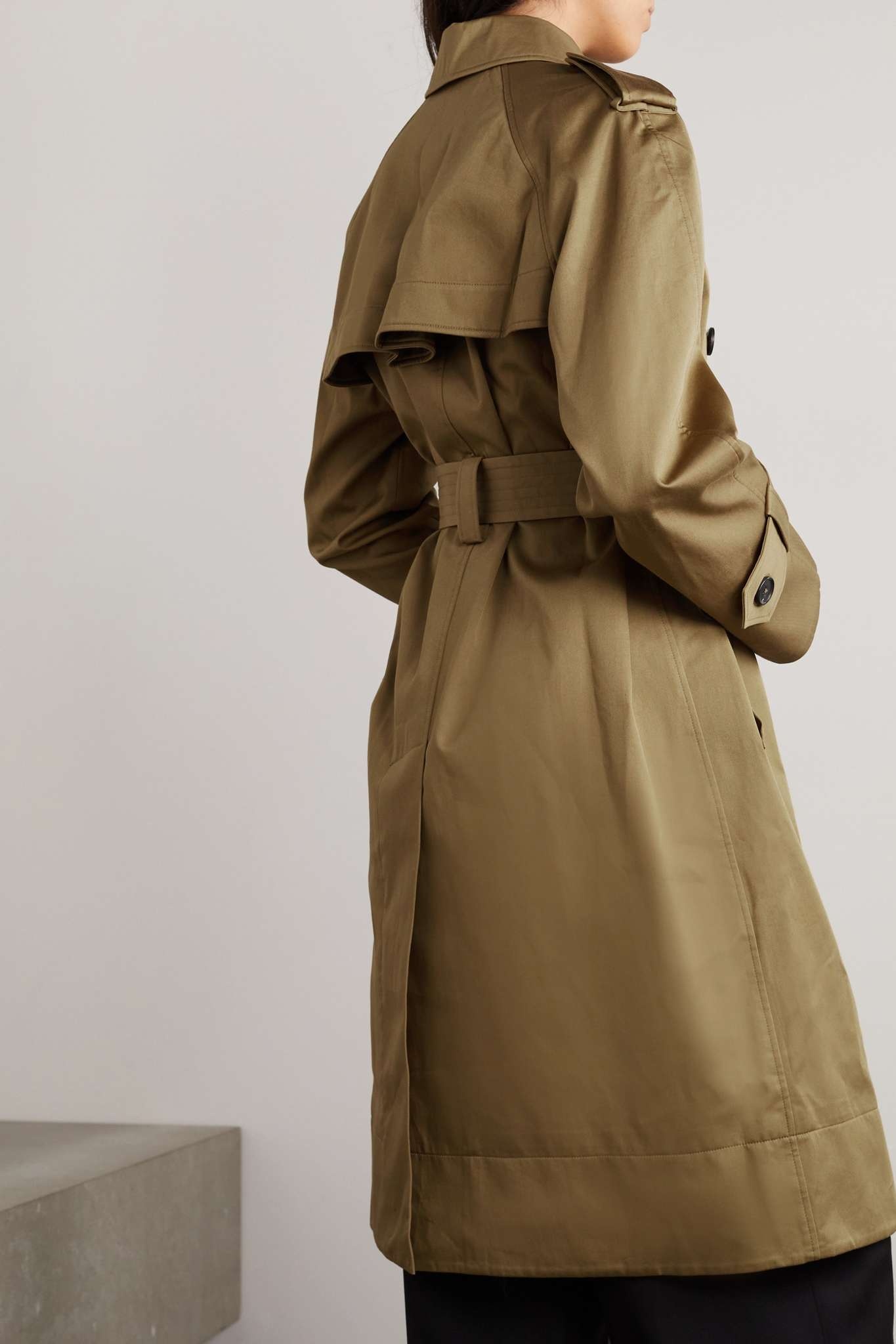 The Spellman belted cotton-twill trench coat - 4