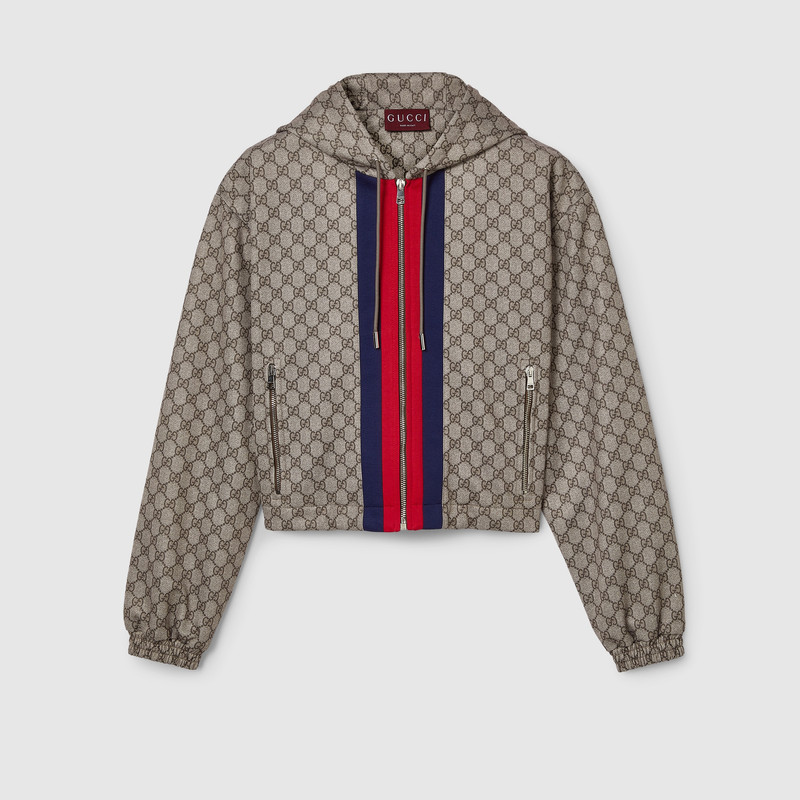 GG technical jersey zip jacket 1