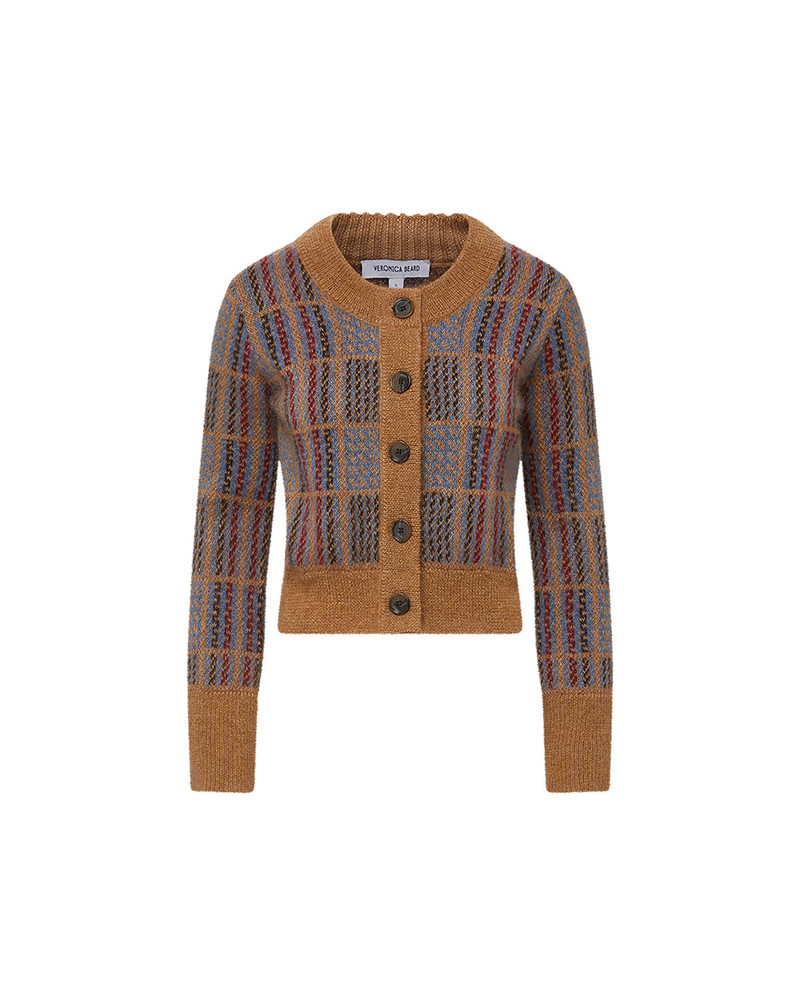 VERONICA BEARD JACIRA PLAID CARDIGAN - 2410KA3890537 | REVERSIBLE