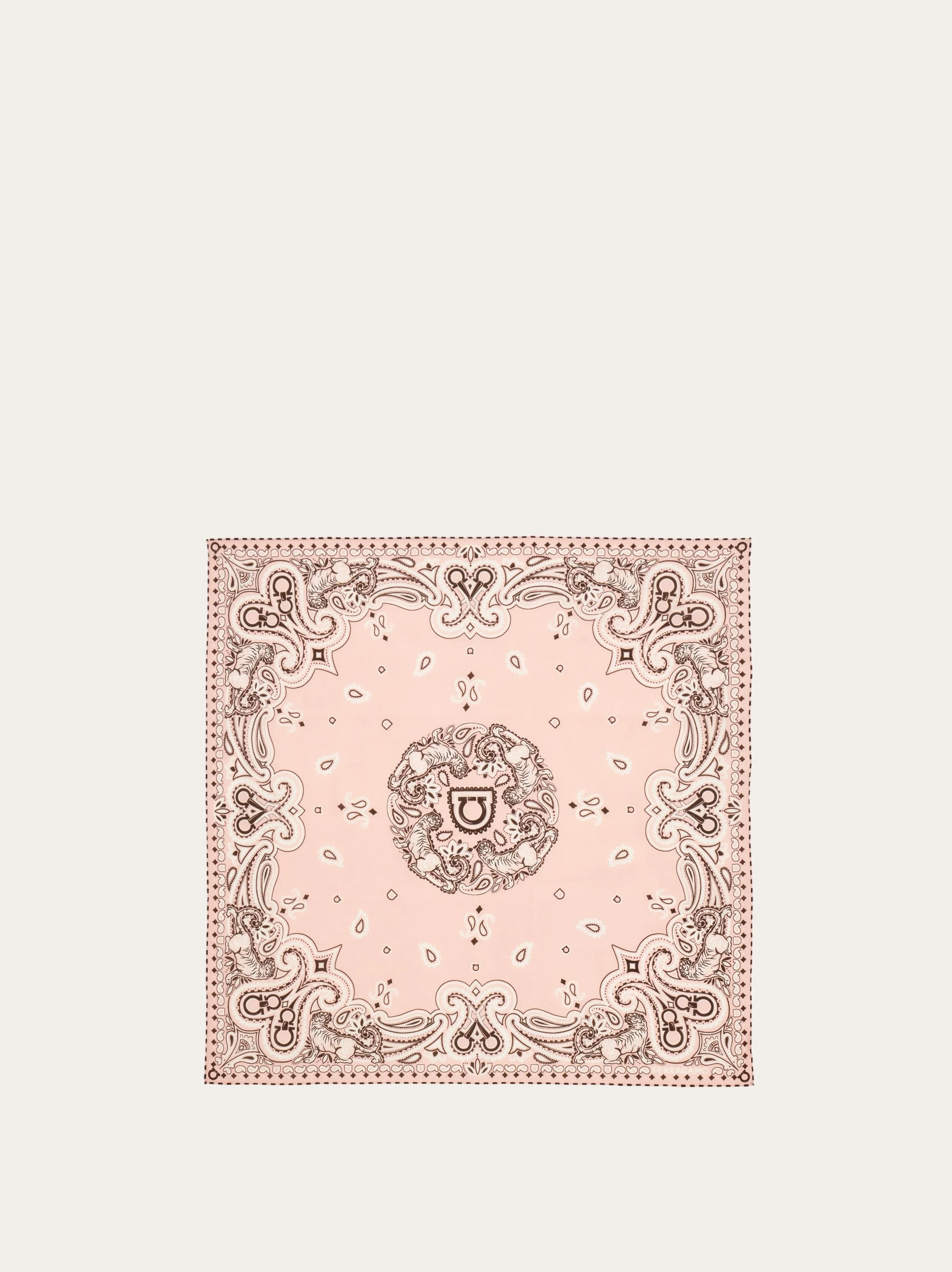 Arabesque print bandana - 1