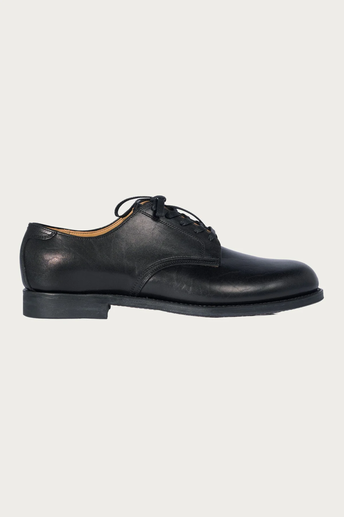 U.S.N. Service Shoes - Black Horsehide Buttock - 1