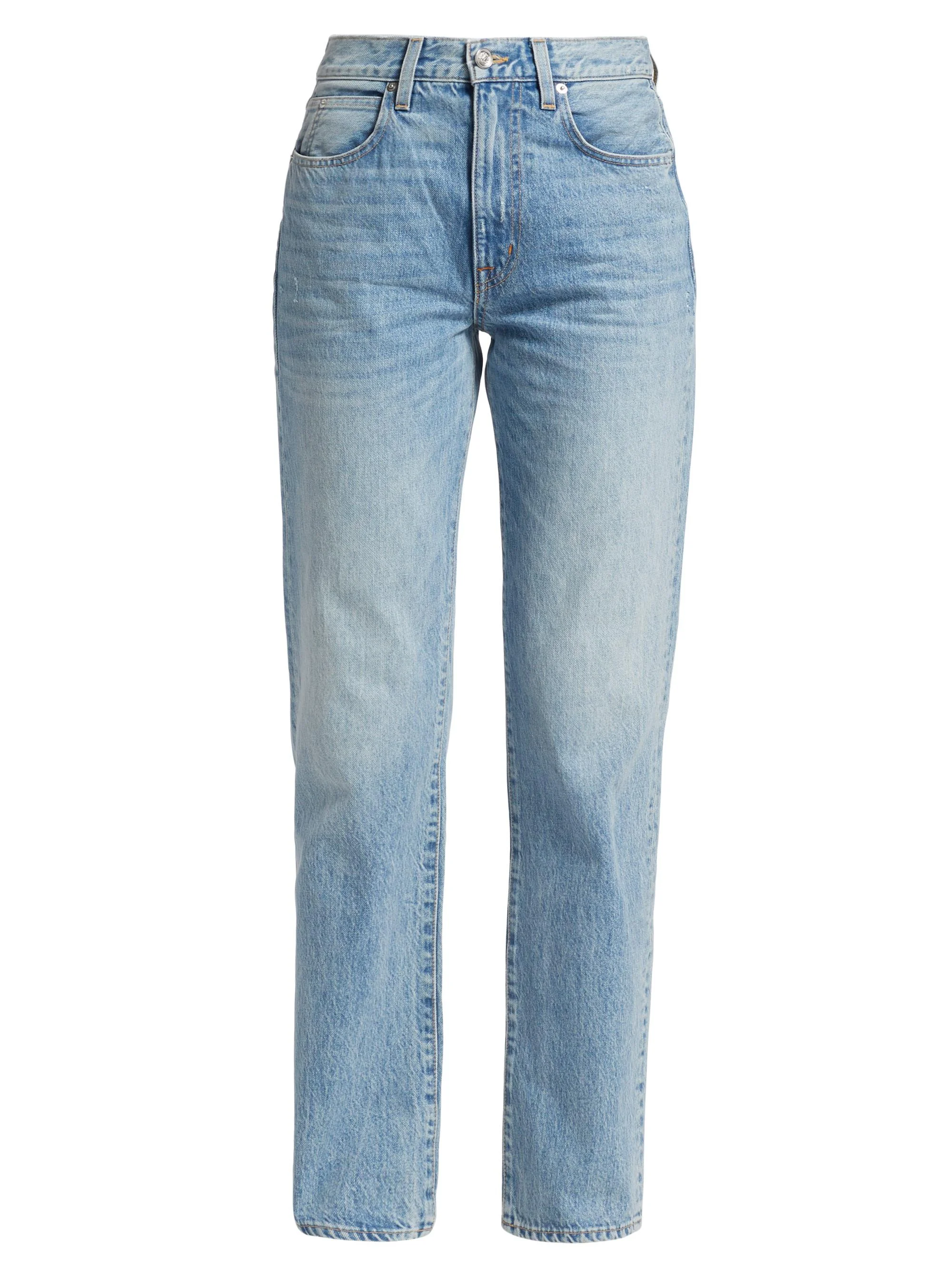 Women's London High-Rise Straight-Leg Jeans - Heartache - 1