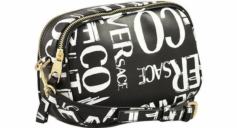 VERSACE JEANS COUTURE Women's Black White Handbag outlook