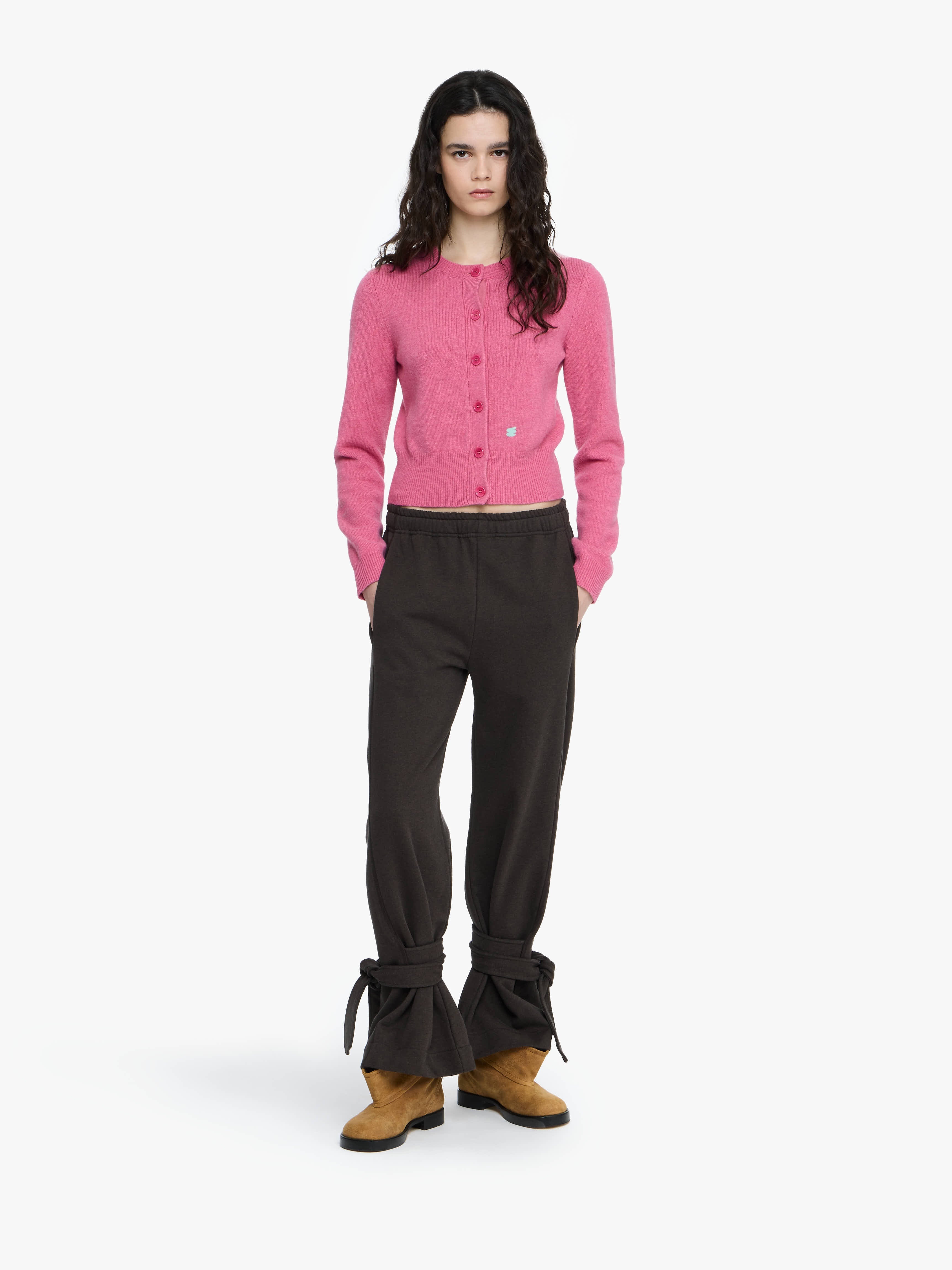 TIED BOW JOGGERS - 2