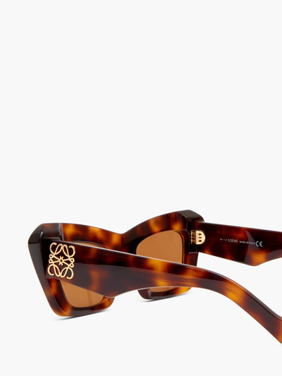 Loewe Anagram cat-eye tortoiseshell-acetate sunglasses outlook