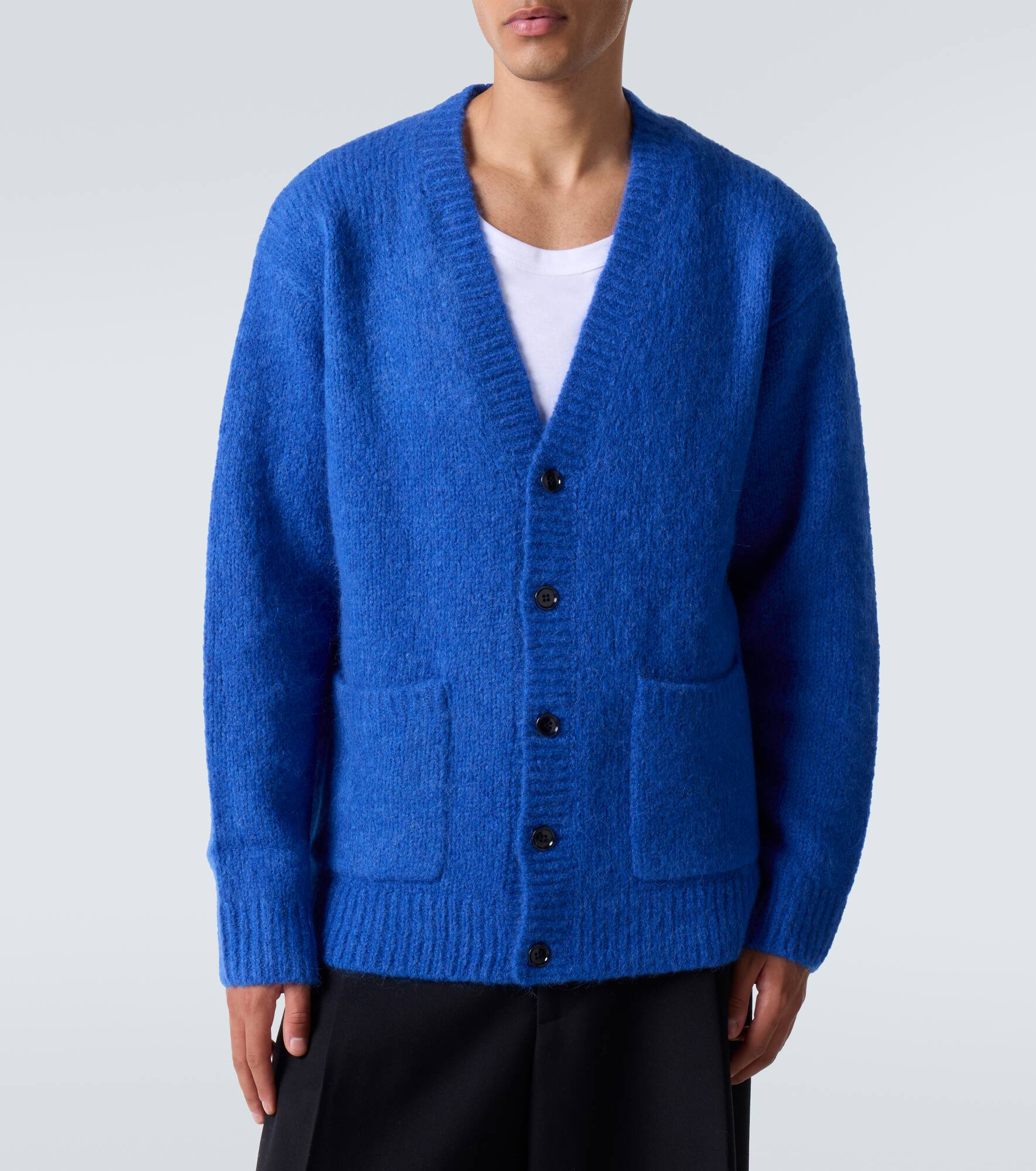 Alpaca and wool-blend cardigan - 3