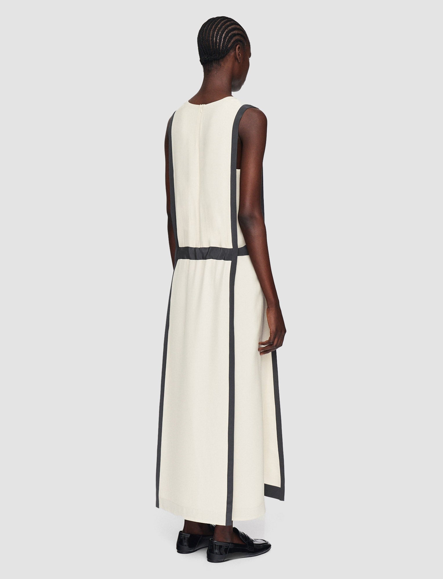 Heavy Silk Crepe Animation Muguet Dress - 3