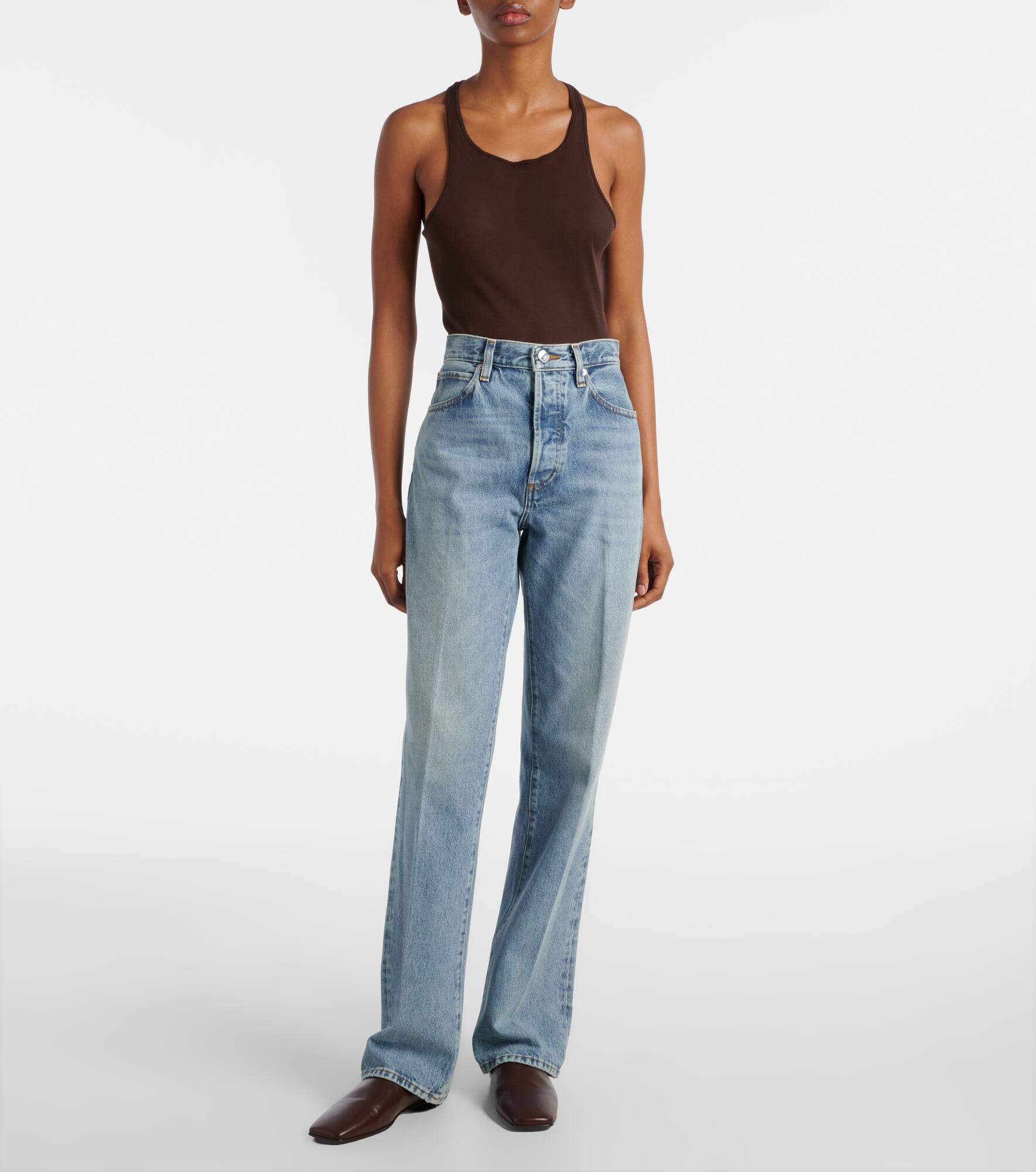 The Vertical high-rise straight jeans - 7
