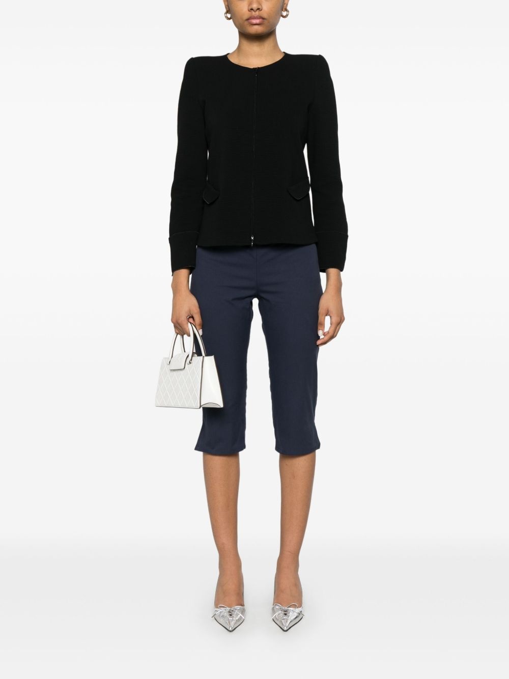 ribbed jacket - 2