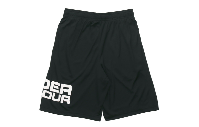 Under Armour Under Armour Tech Wordmark Sports Shorts 'Black White' 1351653-001 outlook