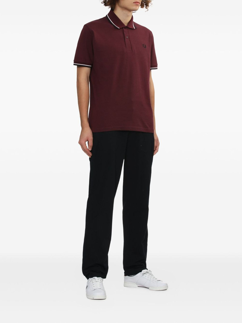 Fred Perry laurel-wreath trim polo shirt outlook