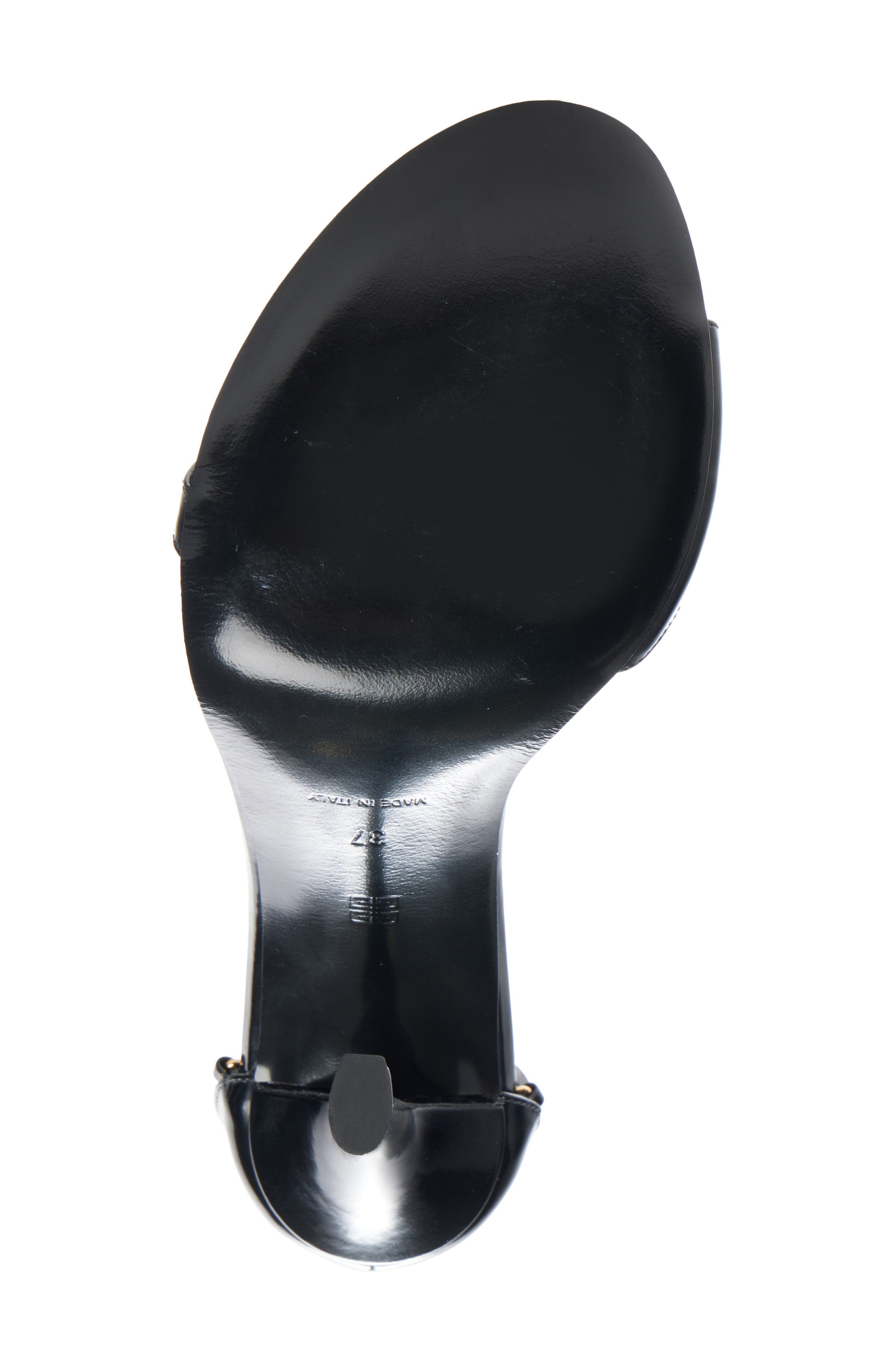 Givenchy 4G Liquid Logo Sandal in Black/Golden at Nordstrom - 5