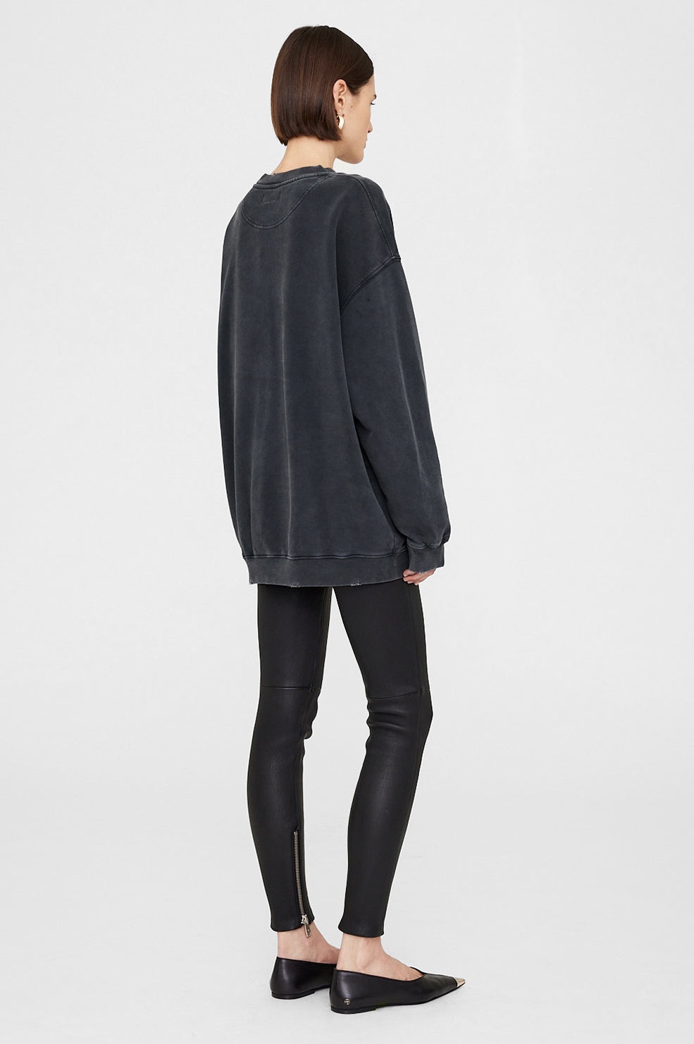 Tyler Sweatshirt - Washed Black - 3