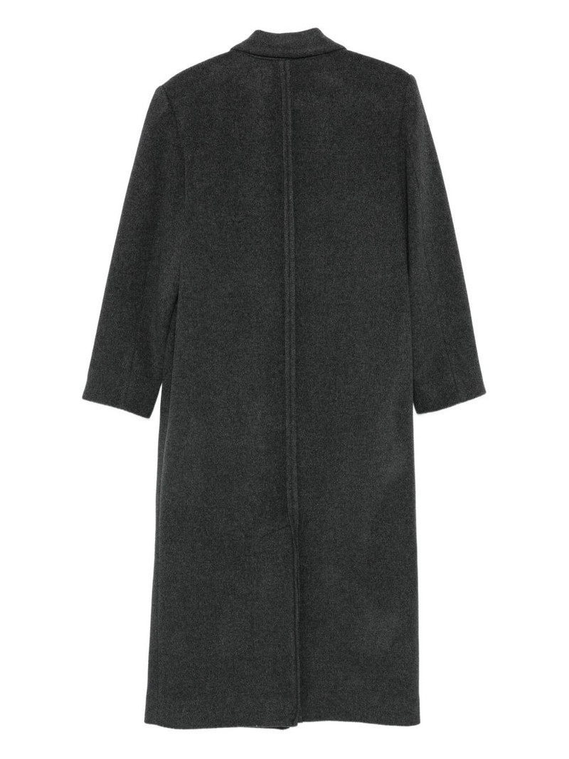 The Garment single-breasted felted coat outlook