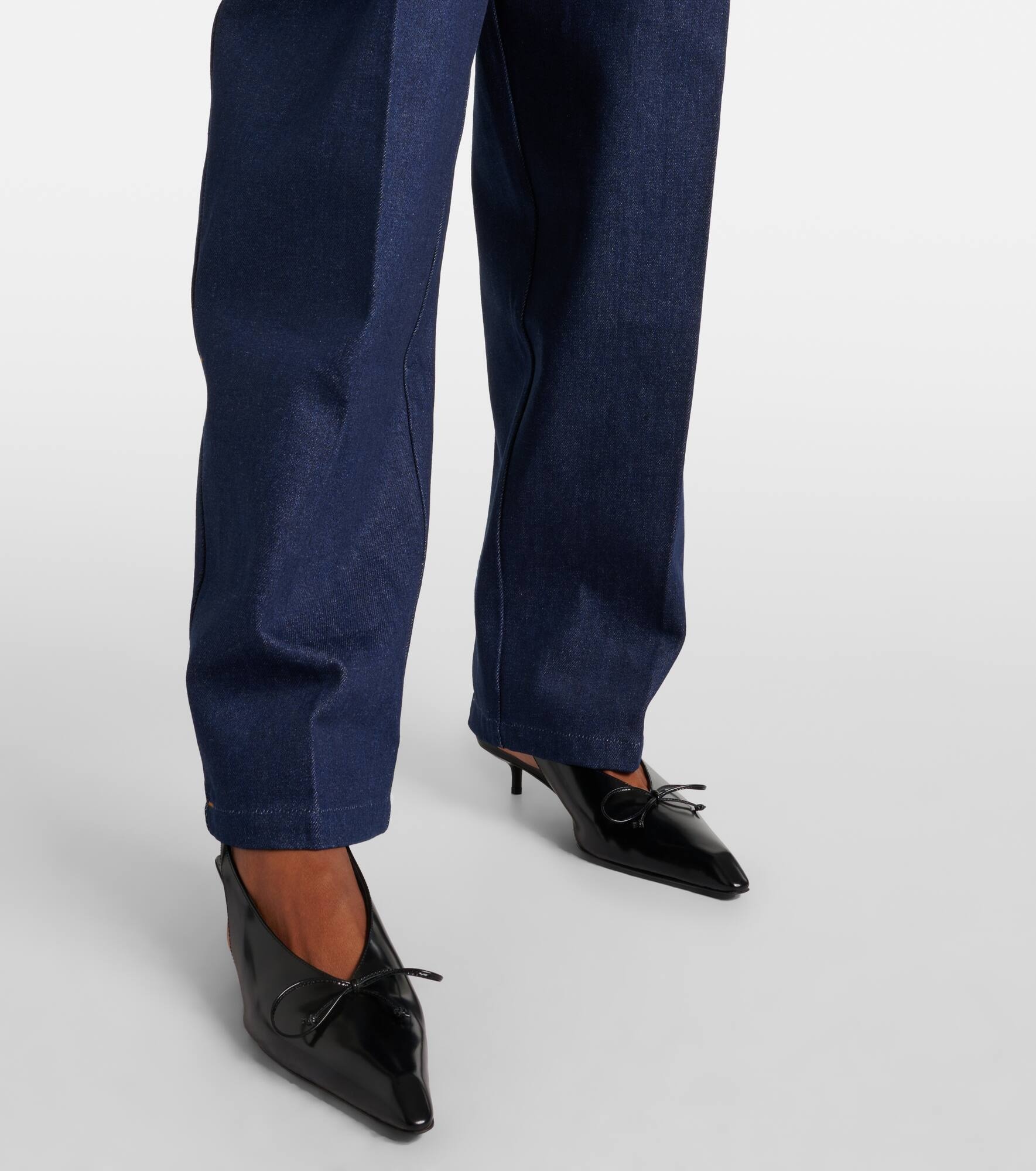 Le De-Nîmes Curzio tapered wide-leg jeans - 5