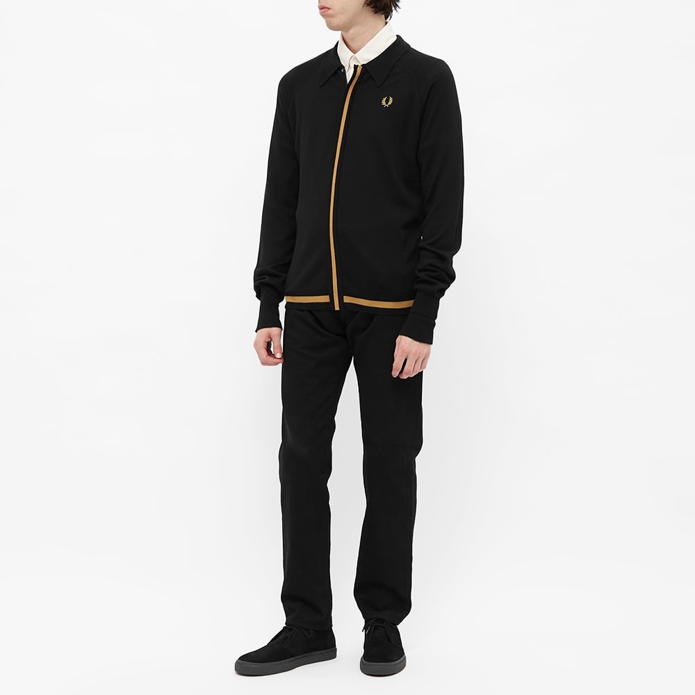 Fred Perry Concealed Zip Knit Shirt - 6