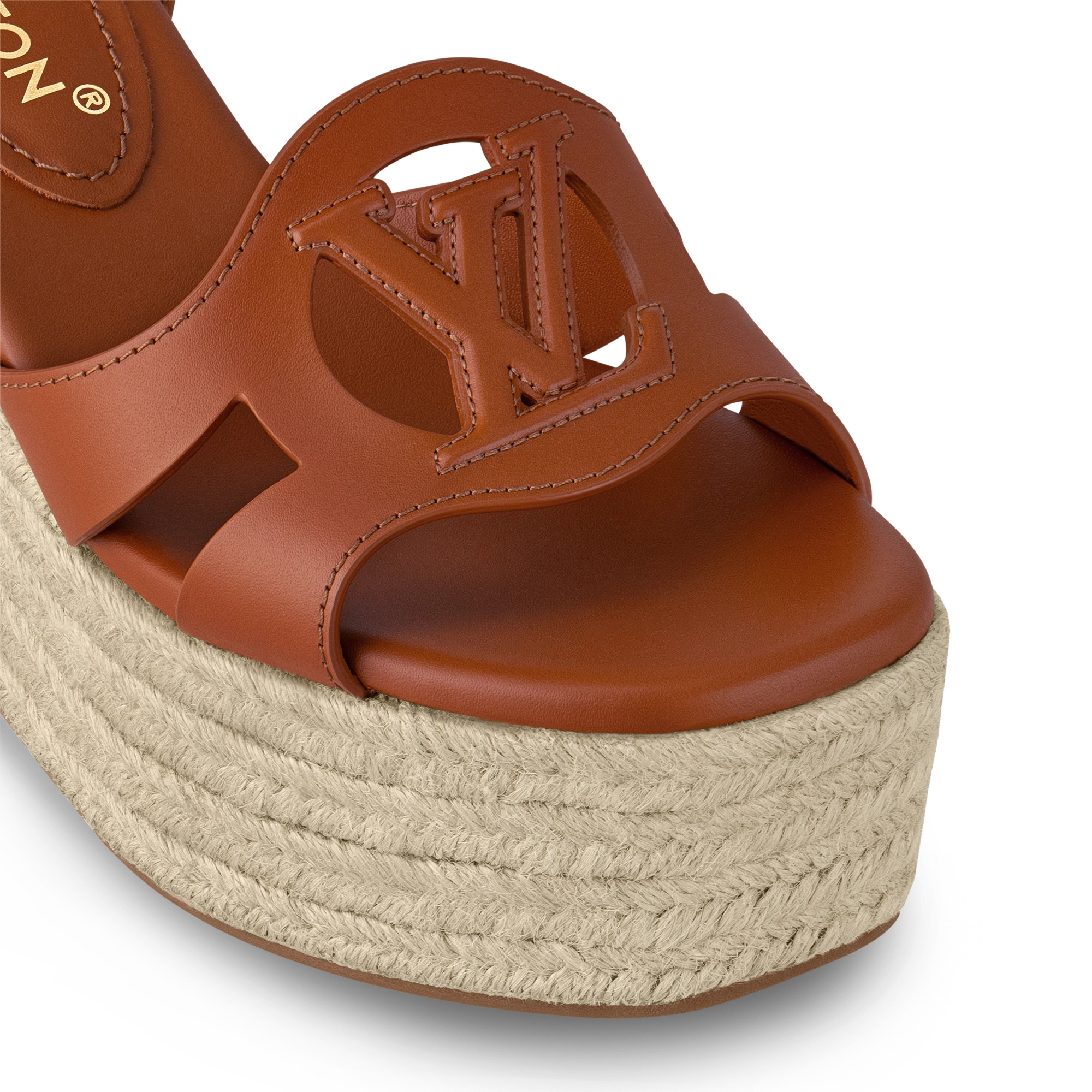 Louis Vuitton LV Isola Wedge Sandal | REVERSIBLE