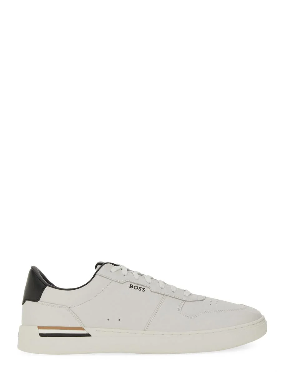Boss Leather Sneaker - 1