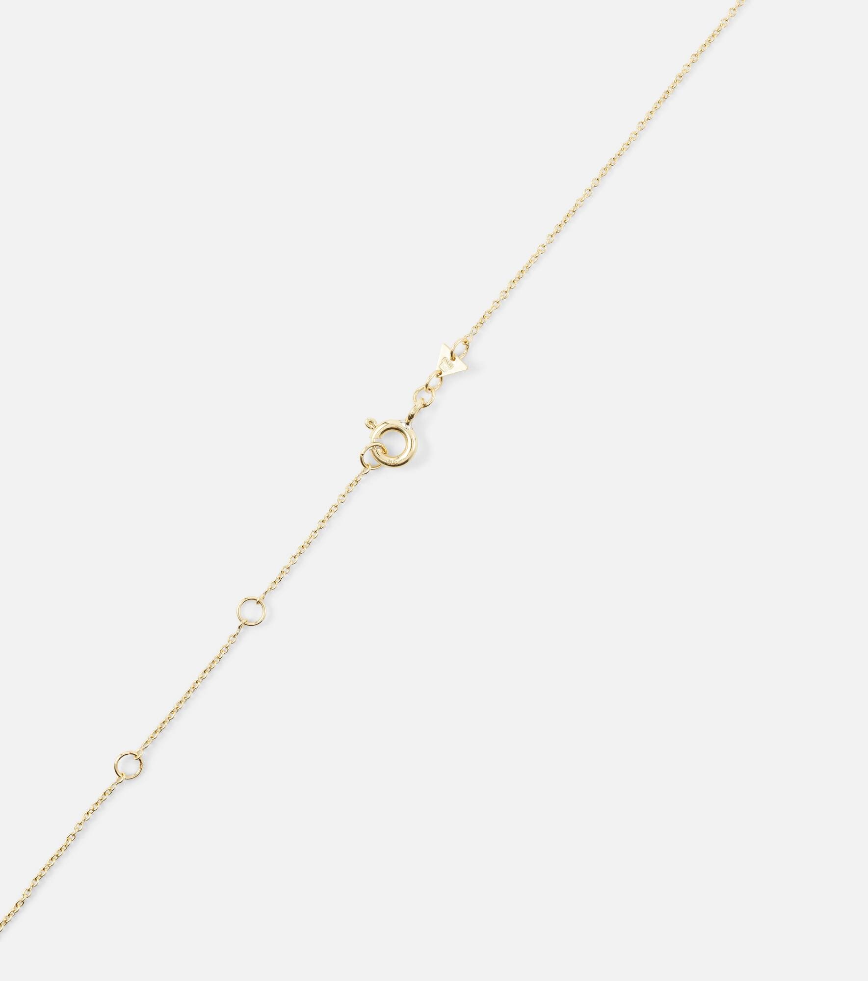 Bi Maxi 9kt gold necklace with chrysoprase and citrine - 2