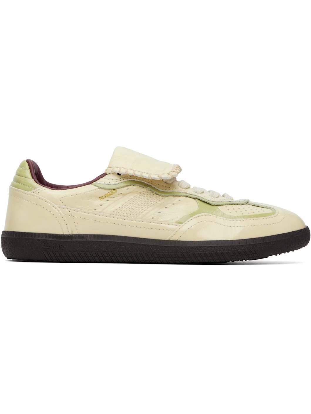 Beige Tb.490 Club Leather Sneakers - 1