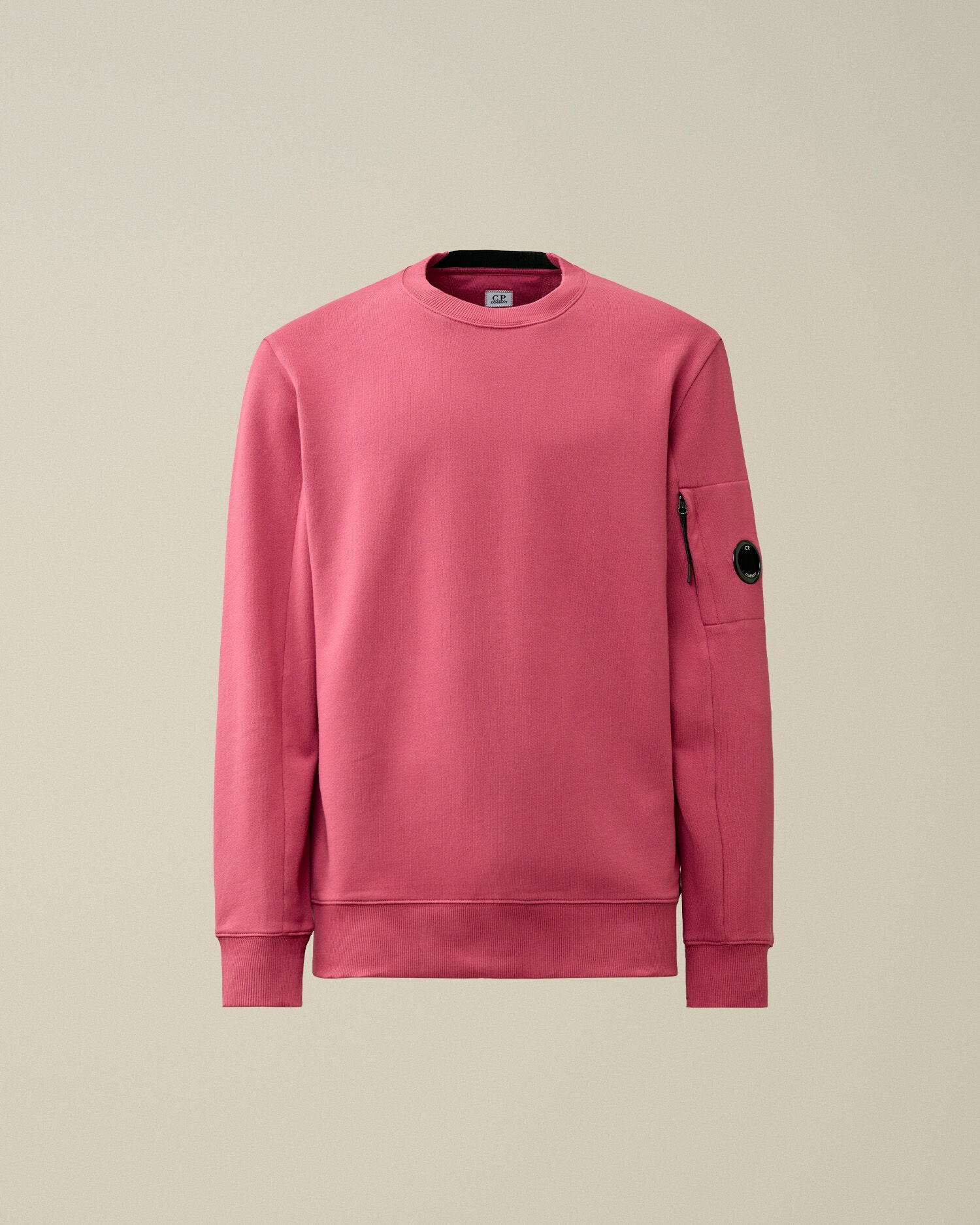 C.P. Company Diagonal Raised Fleece Sweatshirt | REVERSIBLE