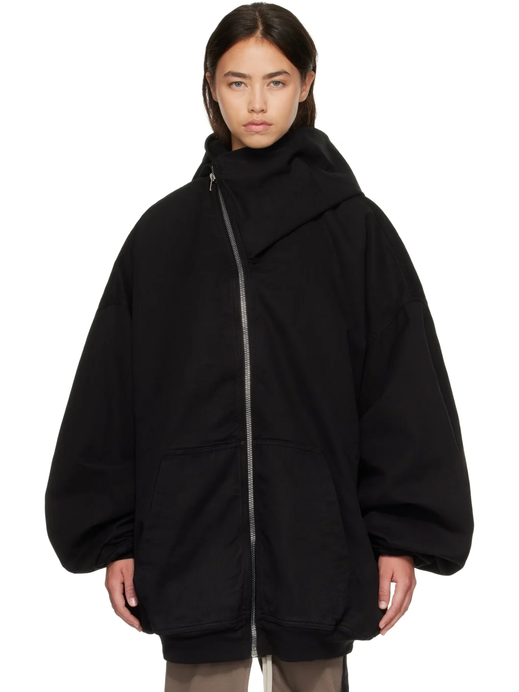Black Tower Hun Hooded Jacket - 1