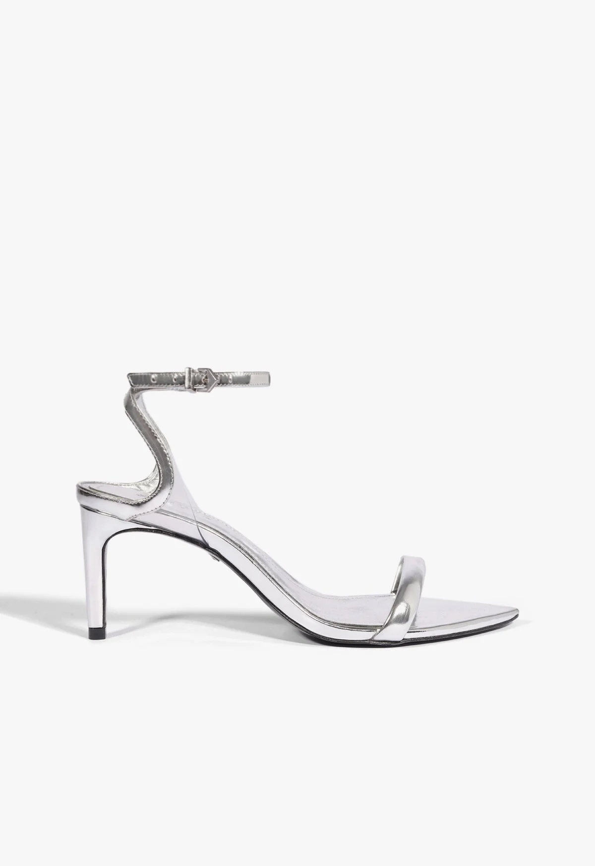Skye Mid Stiletto Specchio Leather Sandal - 1