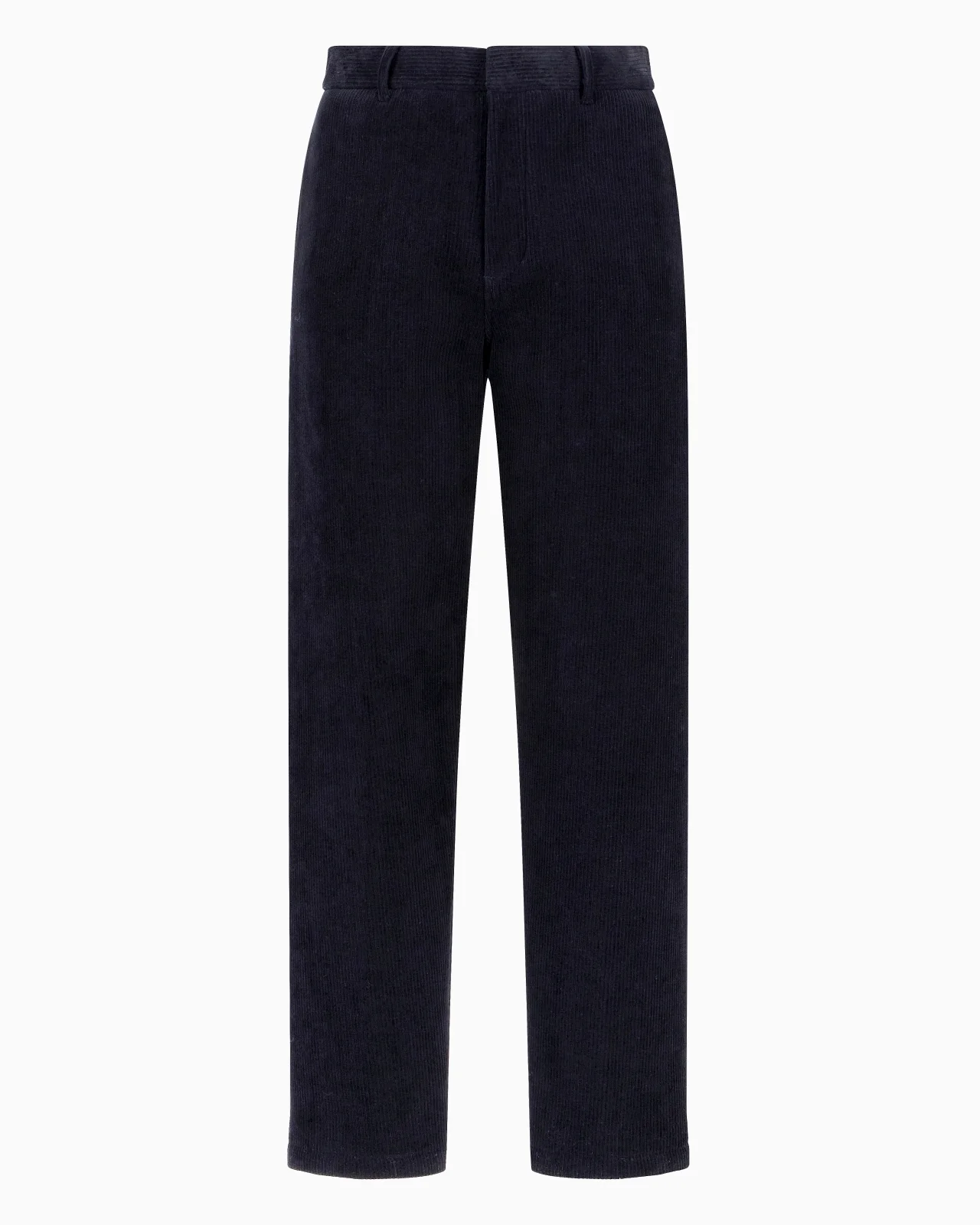 Ribbed velour trousers - 1