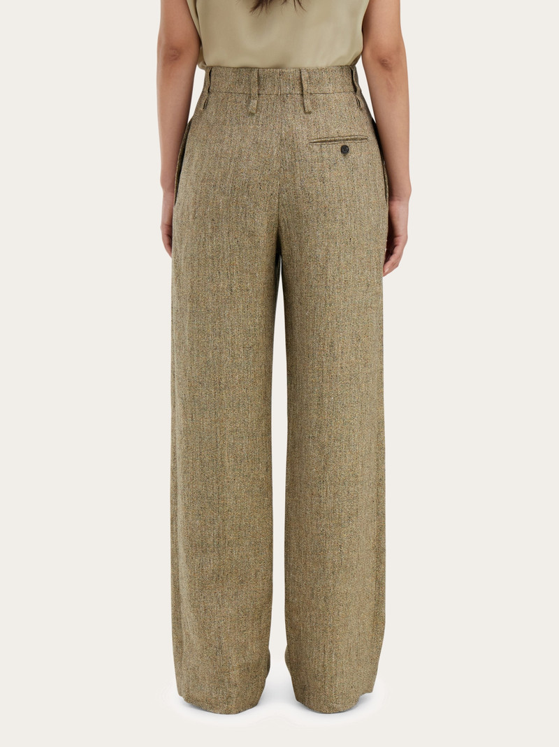 Linen tailored trouser 4
